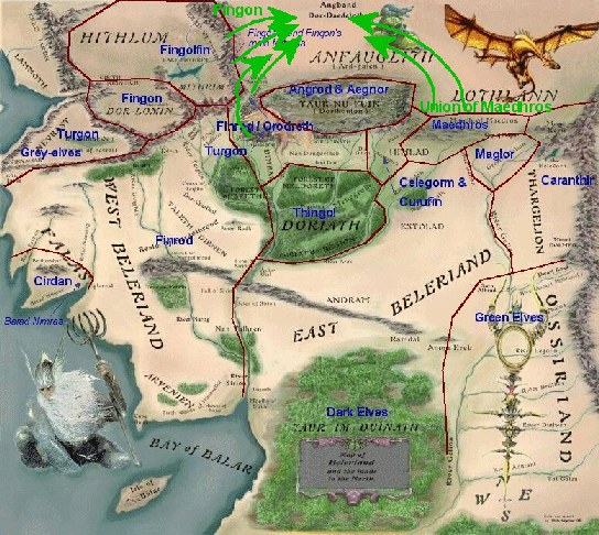 Guide to The Silmarillion: Of the Fifth Battle: Nirnaeth Arnoediad (Ch. 20)  — Tea with Tolkien